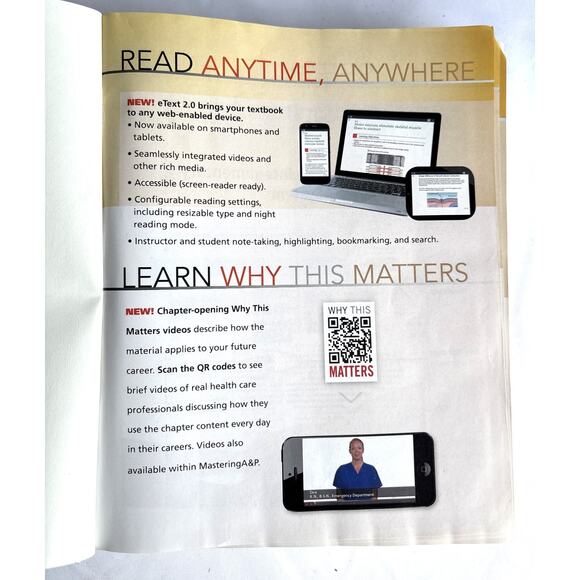 Human Anatomy and Physiology by Elaine N. Marieb and Katja Hoehn (2014) - Picture 4 of 6